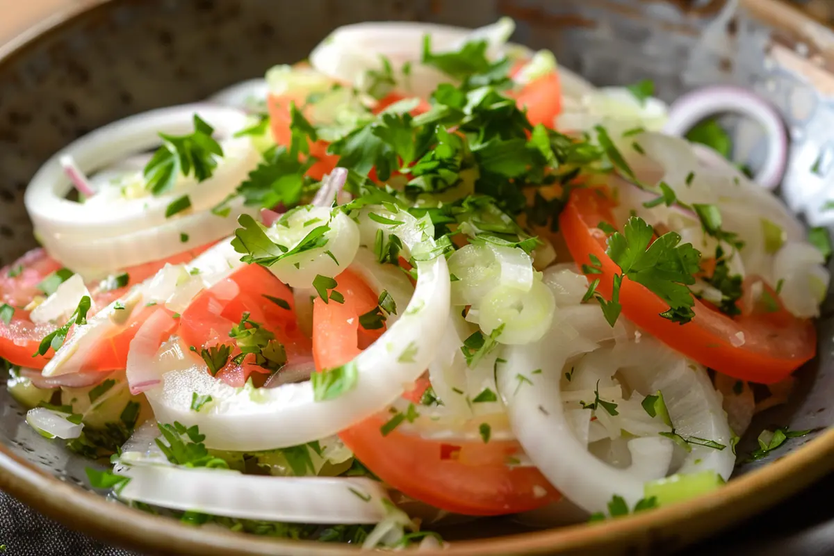 A delicious and vibrant cebolla ensalada recipe