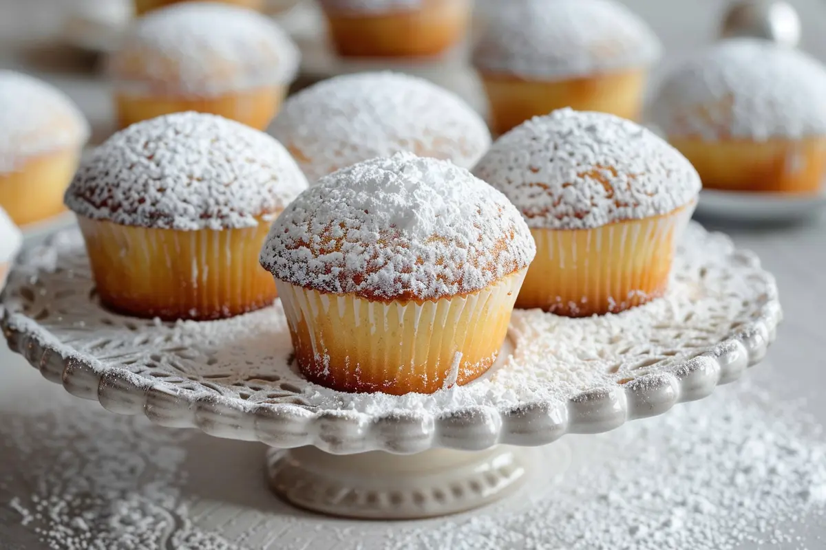 How to Decorate Cupcakes with Powdered Sugar