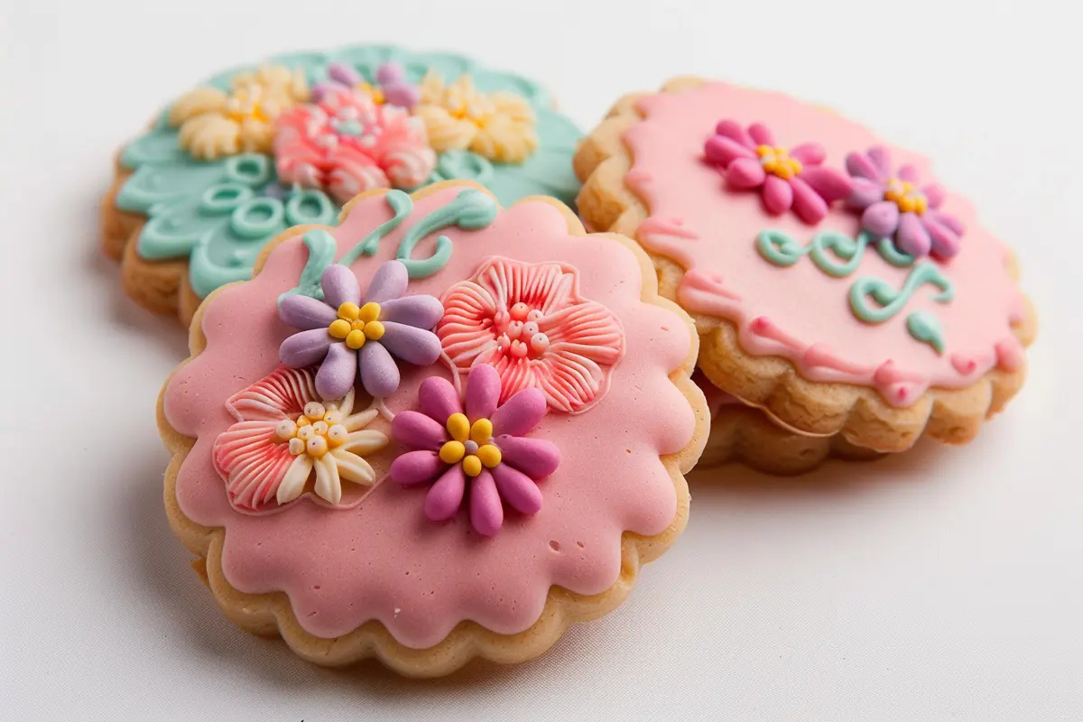 decorated continental cookies