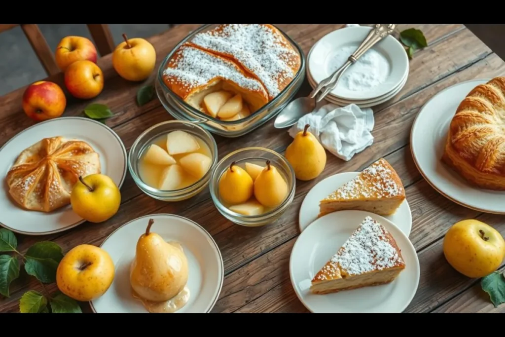 german recipe with pear